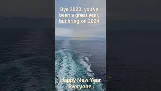 Happy New Year everyone Bye 2023 and bring on 2024 #shorts #newyear #travel
