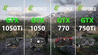 GTX 1050 Ti vs GTX 1050 vs GTX 770 vs GTX 750 Ti Test in 7 Games