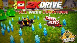 LEGO 2K DRIVE Turbo Acres All Weed Locations - HTG