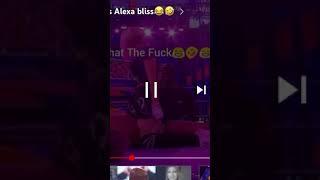 Alexa Bliss not being appropriate #trending