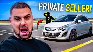 BUYING A SALVAGE VAUXHALL CORSA FROM A PRIVATE SELLER Ft Jesse Collingham