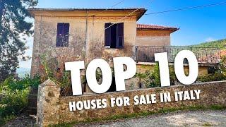 BUY THESE 10 HOUSES IN ITALY before I do