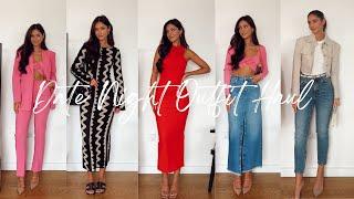 Date Night Outfit Haul - Na-kd Zara Karen Millen + More