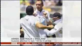 Chris Broad Booed opening Day 2013 Test Match Australia vs England