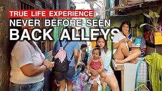 NEVER BEFORE SEEN BACK ALLEYS Walk Vlog ¦ GAGALANGIN TONDO ¦ Real Life Philippines