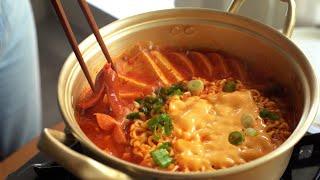 Korean Army Base Stew That Anyone Can Make Budae Jjigae 부대찌개