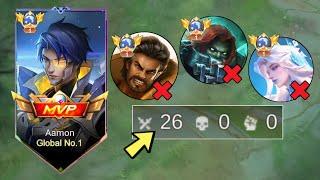 GOODBYE META HEROES THIS AAMON BUILD CAN BEAT ANY META HEROES IN HIGH RANK