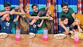 Unlimited Chicken Leg Piece Biryani Eating bottle flip funny challenge video