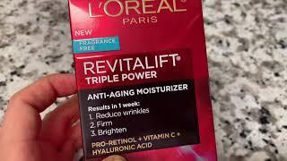 Loreal Paris Triple Power Revitalift unboxing Best cream for bright skin 2021 