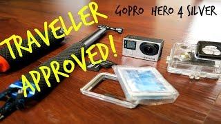 GOPRO HERO 4 SILVER REVIEW + EXAMPLE FOOTAGE  TRAVELLED & TESTED