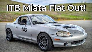 2000 Mazda NB Miata Track Review - Raw ITB Sounds
