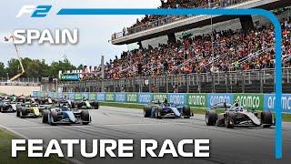 F2 Feature Race Highlights  2024 Spanish Grand Prix