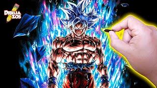 COMO DIBUJAR A GOKU ULTRA INSTINTO DOMINADO BIEN EXPLICADO