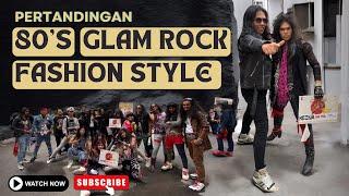 Pertandingan 80s GLAM ROCK FESYEN  di Jalan TAR Kuala Lumpur