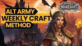 Alt Army Weekly Craft Method