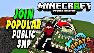 join public SMP lifesteal smp for minecraft pe  1.21 247 online public SMP how to join 