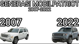 GENERASI MOBIL JEEP PATRIOT 2007-2022