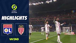 OLYMPIQUE LYONNAIS - AS MONACO 3 - 1 - Highlights - OL - ASM  2022-2023