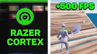 How to BOOST FPS in Fortnite with Razer Cortex MAX FPS