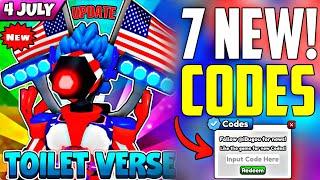 *NEW UPDATE*ALL WORKING CORDS FOR TOILET VERSE TOWER DEFENSE - ROBLOX CODES