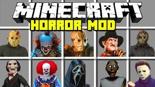 Minecraft HORROR MOD  FRIDAY THE 13TH FREDDY KRUEGER MICHAEL MYERS Minecraft Mods