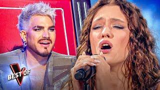 They ATE & Turned ALL FOUR CHAIRS in the Blind Auditions of The Voice  Mega Compilation