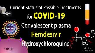 Current Status of Possible Treatments for COVID-19 Animation