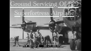 “ B-29 SUPERFORTRESS WEIGHT AND BALANCE ” WWII BOEING AIRCRAFT  CREW TRAINING FILM  XD73214