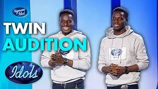 Amazing Singing Twin Brothers Audition For Idol  Idols Global