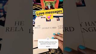Love messages for u. what do u need to know now ️ #shortsvideo #shorts #love #lovereading #tarot
