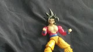 Dragon Ball Stop Motion- SSJ4 Goku vs SSJ4 Vegeta