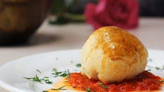 Meat Balls from Minced meat in Puff Pastry  Meatballs Wellington