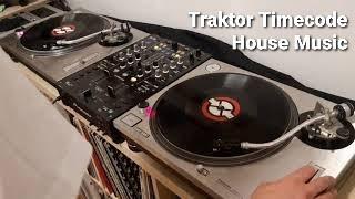 HOUSE MUSIC mix traktor scratch pro timecode vinyl setup #djset #music