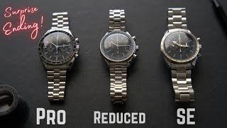 Tough Call  Omega Speedmaster PRO vs. REDUCED vs. SPECIAL EDITION