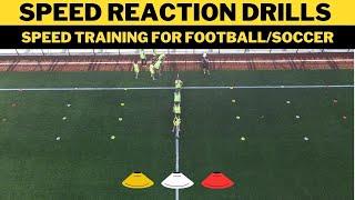 Speed Reaction Drills For SoccerFootball  Speed Training