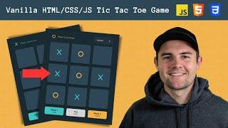 Lets build a Vanilla HTMLCSSJS Tic Tac Toe game