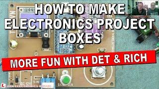 A Novel & Easy Way To Make Professional Looking DIY Electronics Project Boxes