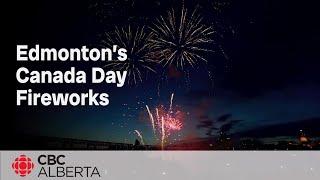 Watch Edmontons Canada Day fireworks