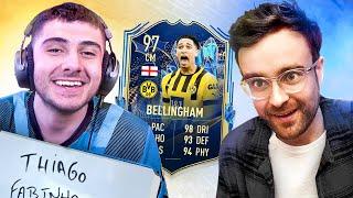 Fifa 23 Squad Builder Showdown TOTS JUDE BELLINGHAM SQUAD vs DANNY AARONS