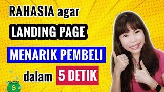 Cara Membuat Landing Page Untuk Bisnis  Jualan Laris - Above The Fold