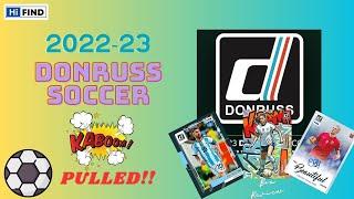 Kaboom Pulled2022-23 Panini Donruss Soccer Hobby Box ReviewEarly Look開封動画 Case Hit Pulled