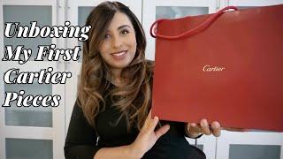 CARTIER UNBOXING My first pieces
