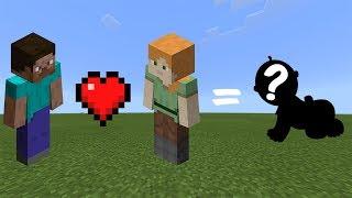 How to Breed STEVE and ALEX in Minecraft  Bedrock  Java  MCPE  Xbox  Ps4 