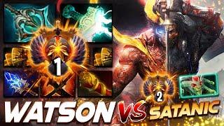 Watson Juggernaut vs Satanic Epic Battle - Dota 2 Pro Gameplay Watch & Learn