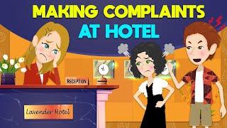 At the Hotel Conversation - Making Complaint  English Speaking Practice