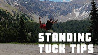 Standing Back Tuck Tips