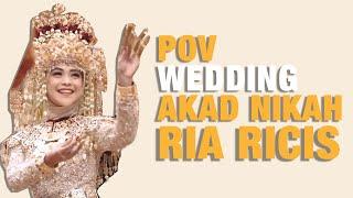 POV Wedding Imagenic Akad Nikah Ria Ricis Teuku Ryan