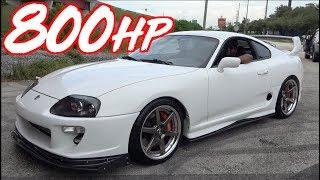 The Perfect Street Supra? - 800HP Stock Motor 2JZ-GTE