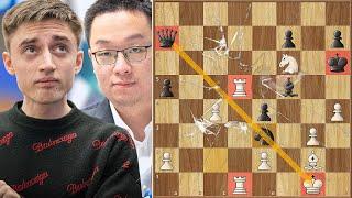 Unstoppable Force Meets Unstoppable Force  Daniil Dubov vs Wei Yi  Global Chess League 2023