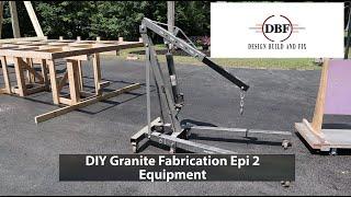 Granite Countertop DIY Episode 2 Equipment Needed
